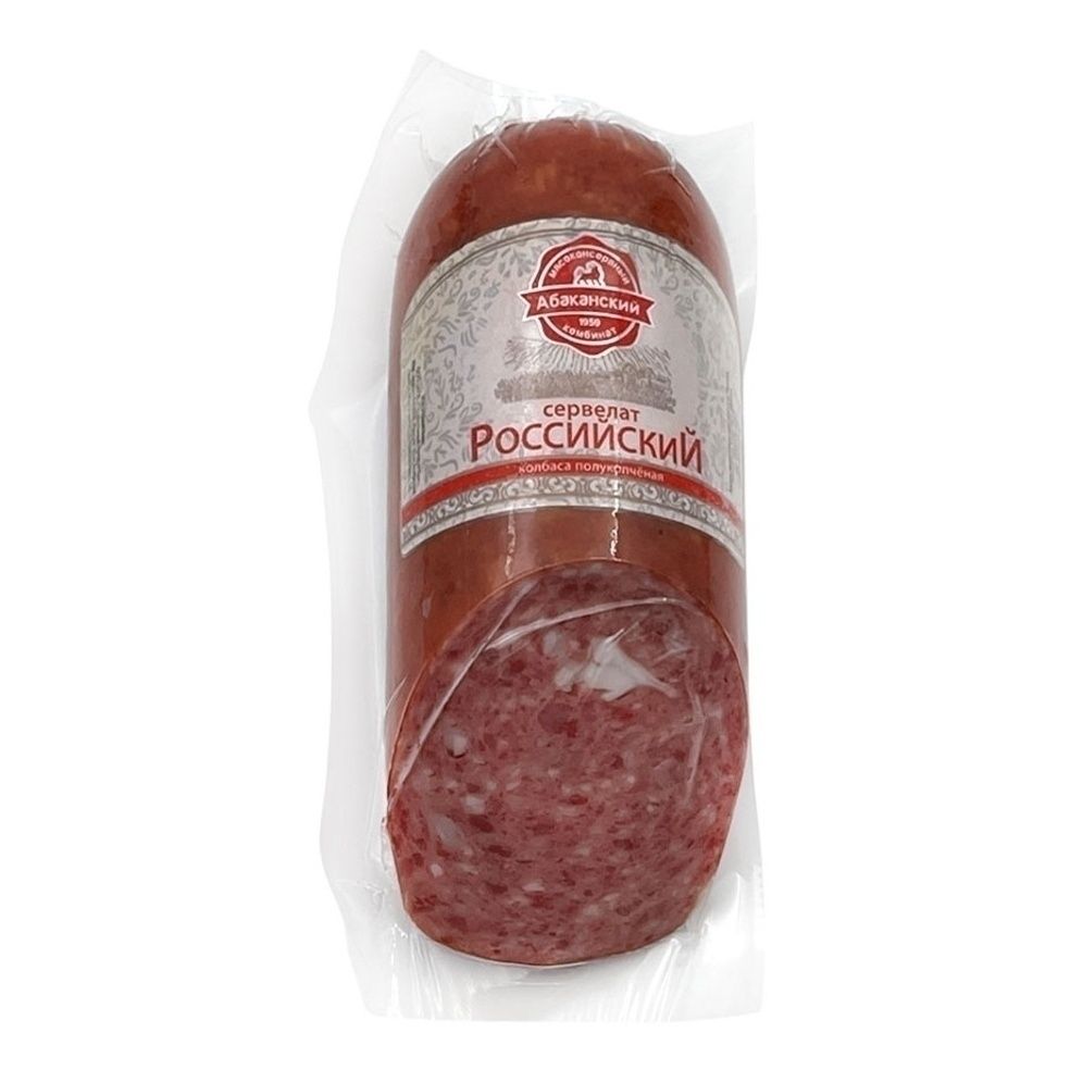 Колбаса полукопченая Абаканский мясокомбинат 450 г
