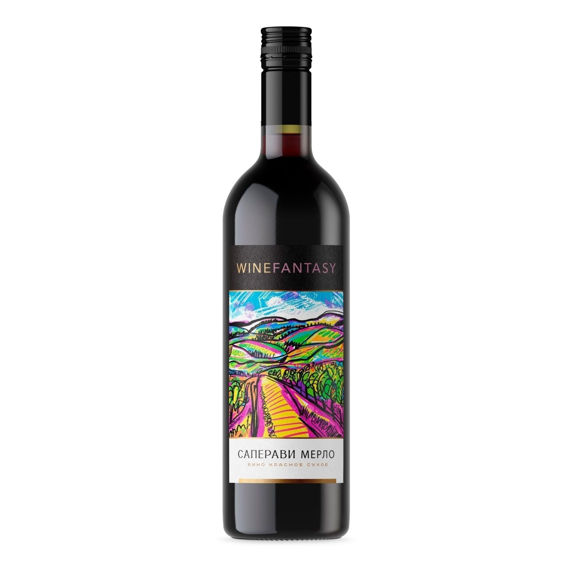 Красное сухое вино Winefantasy 0,75 л