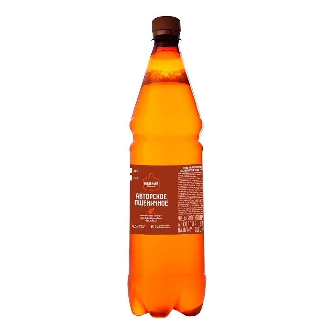 Медный великан пшеничное 1 л
