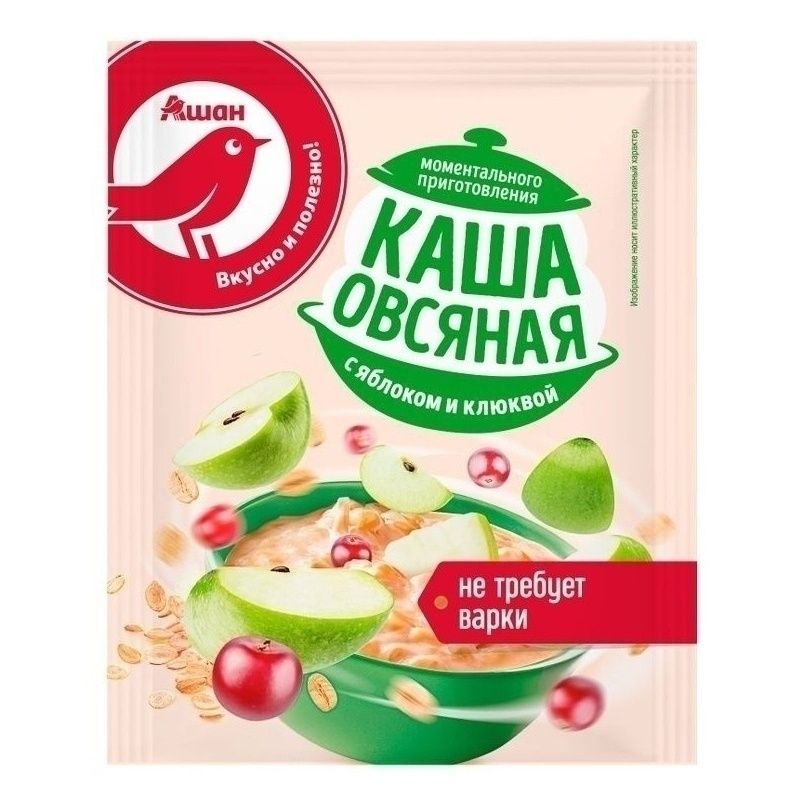 Каша АШАН Красная птица 35 г