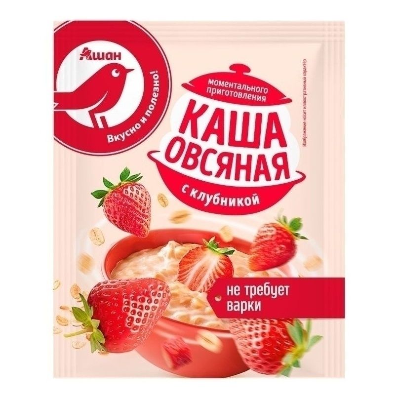 Каша АШАН Красная птица 35 г