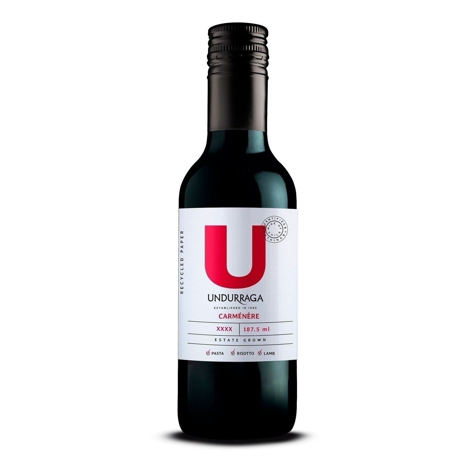 Красное сухое вино Undurraga 0,187 л