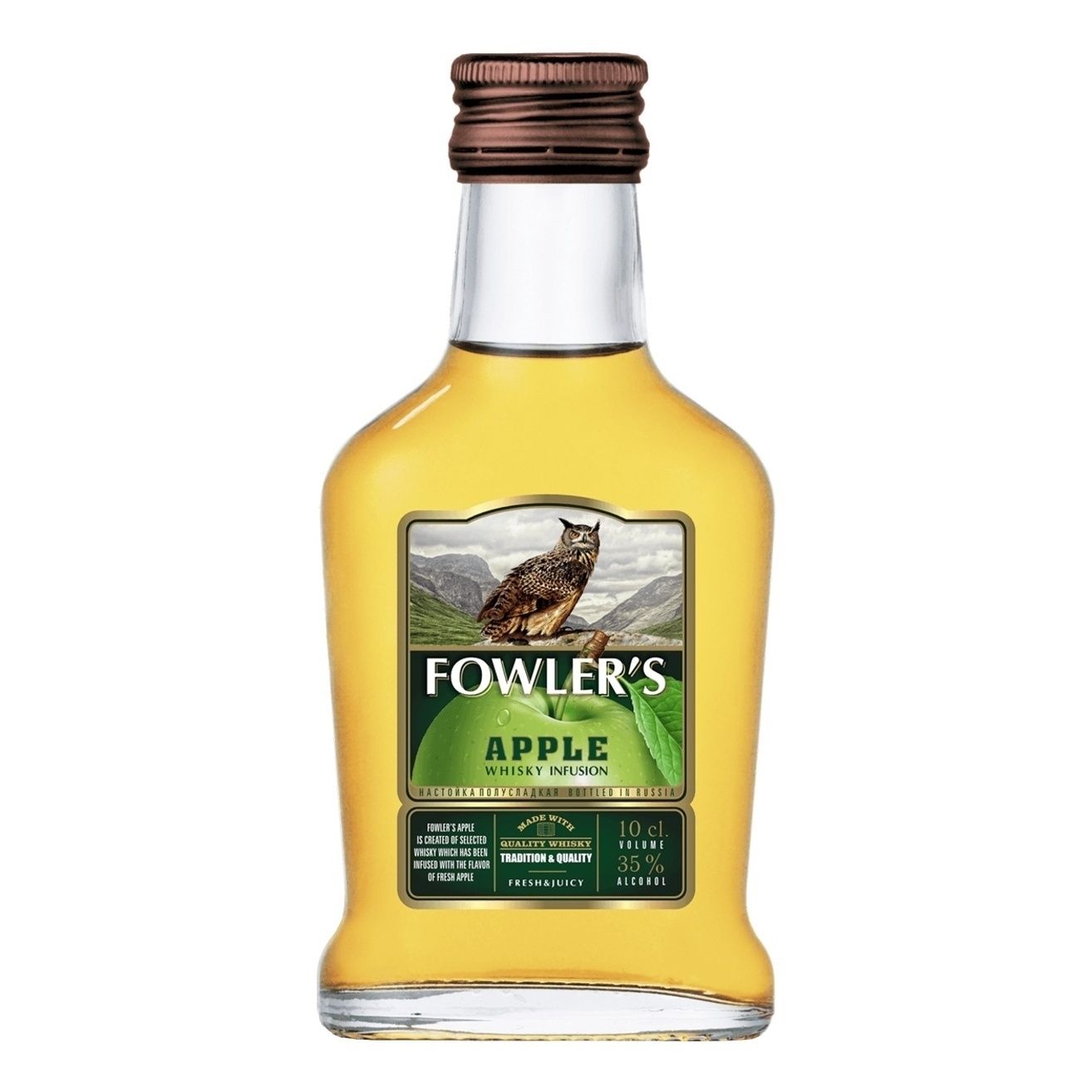 Настойка Fowler's яблоко 0,1 л