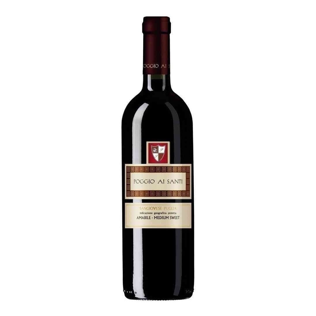Красное сухое вино Poggio Ai Santi Санджовезе 0,75 л