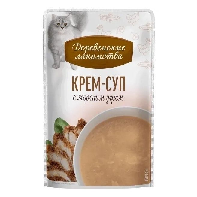 Влажный корм для кошек Деревенские лакомства 30 г