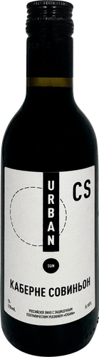 Красное сухое вино Urban Sun Каберне Совиньон 0,187 л
