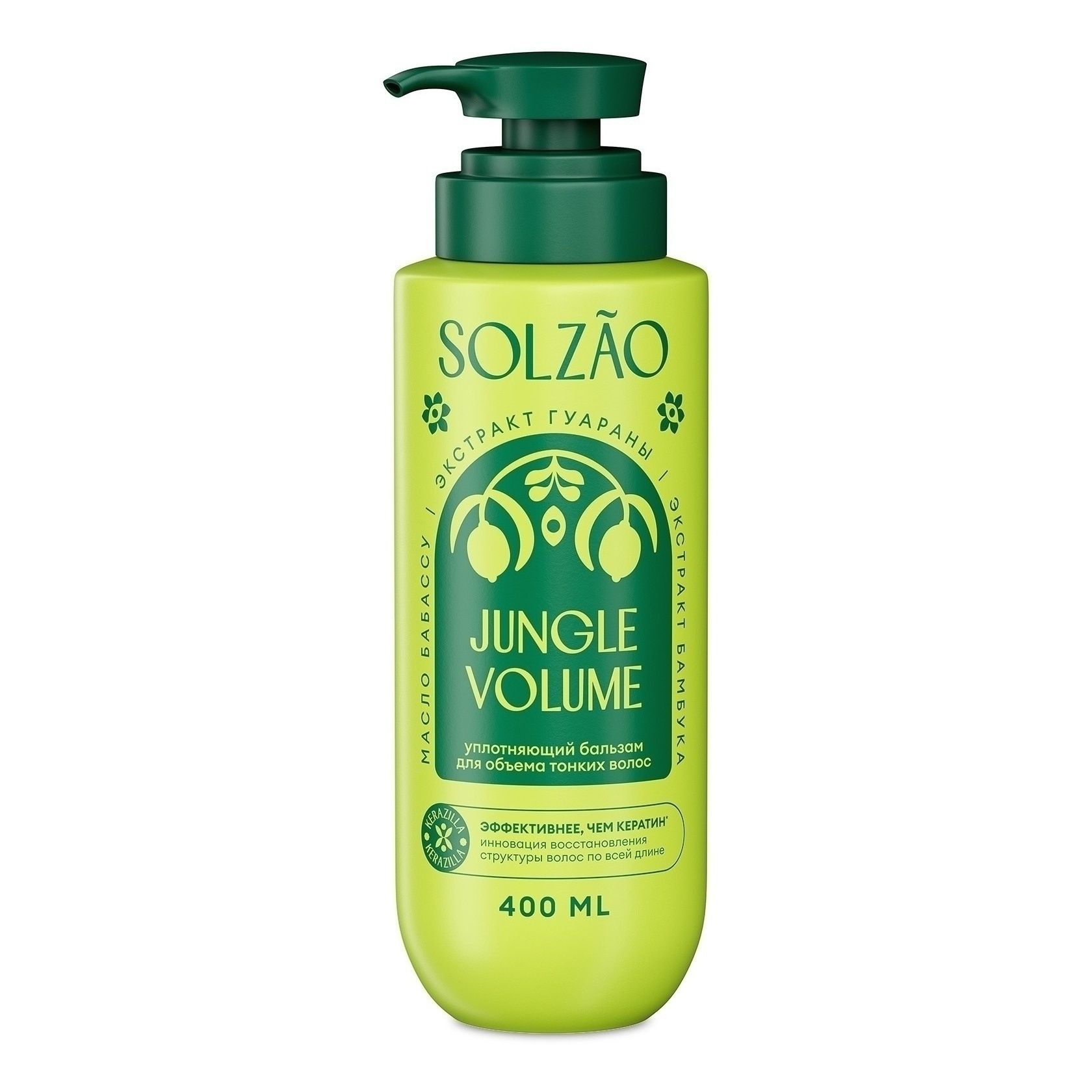 Бальзам для волос Solzao 400 мл