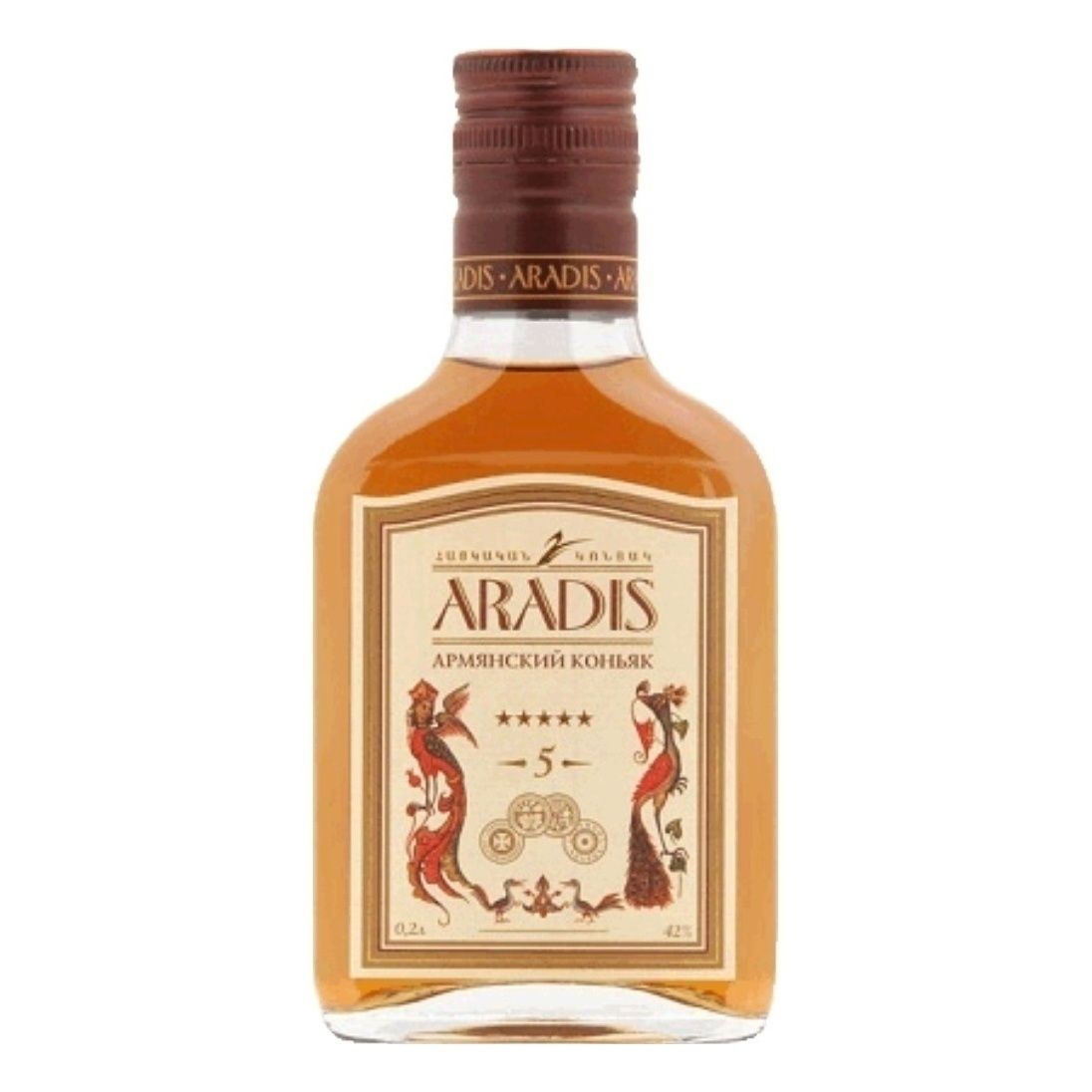 Коньяк Aradis 5 лет 0,2 л