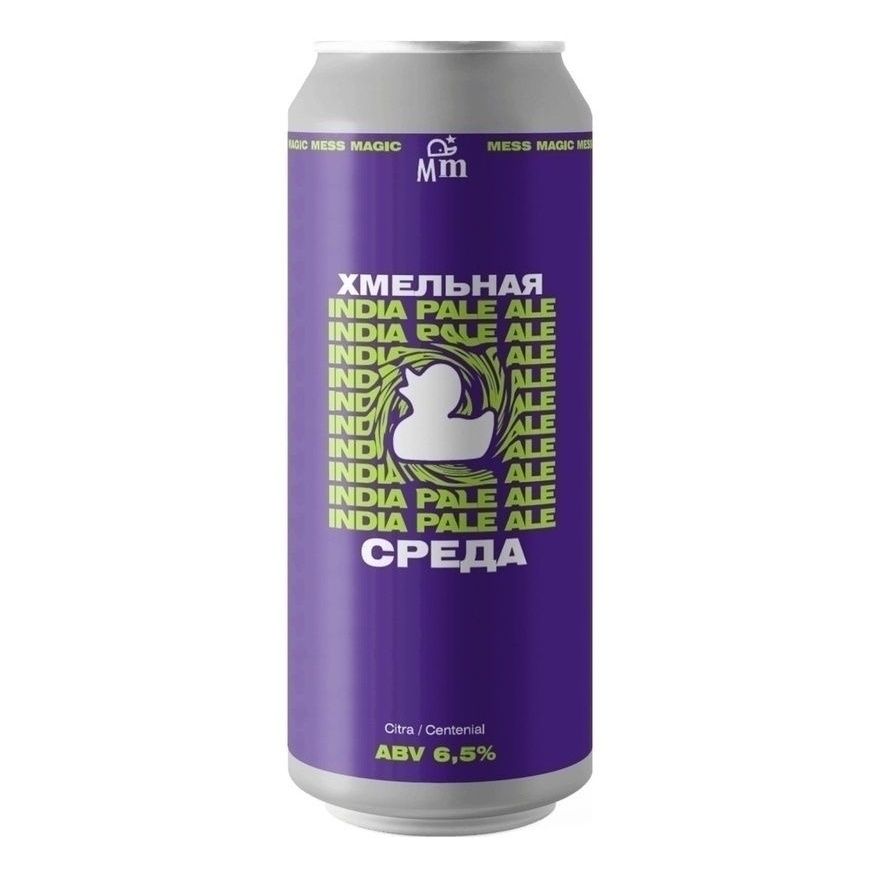 Пиво Magic Mess нефильтрованное 0,45 л