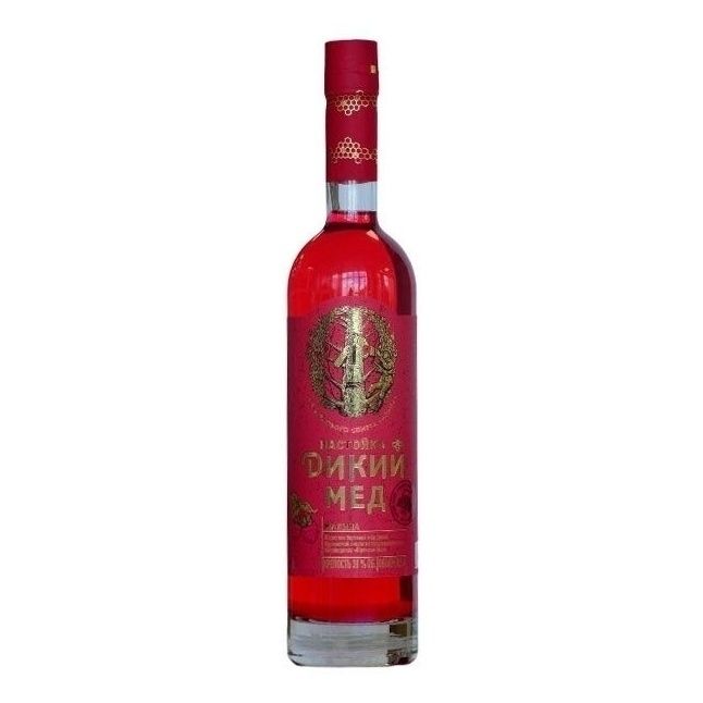 Настойка ДИКИЙ МЕД малина 0,5 л