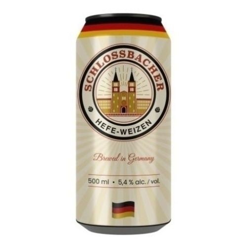Пиво Schlossbacher пшеничное 0,5 л