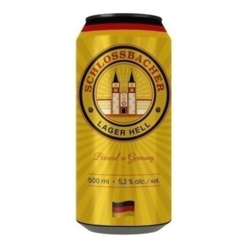 Пиво Schlossbacher светлое 0,5 л