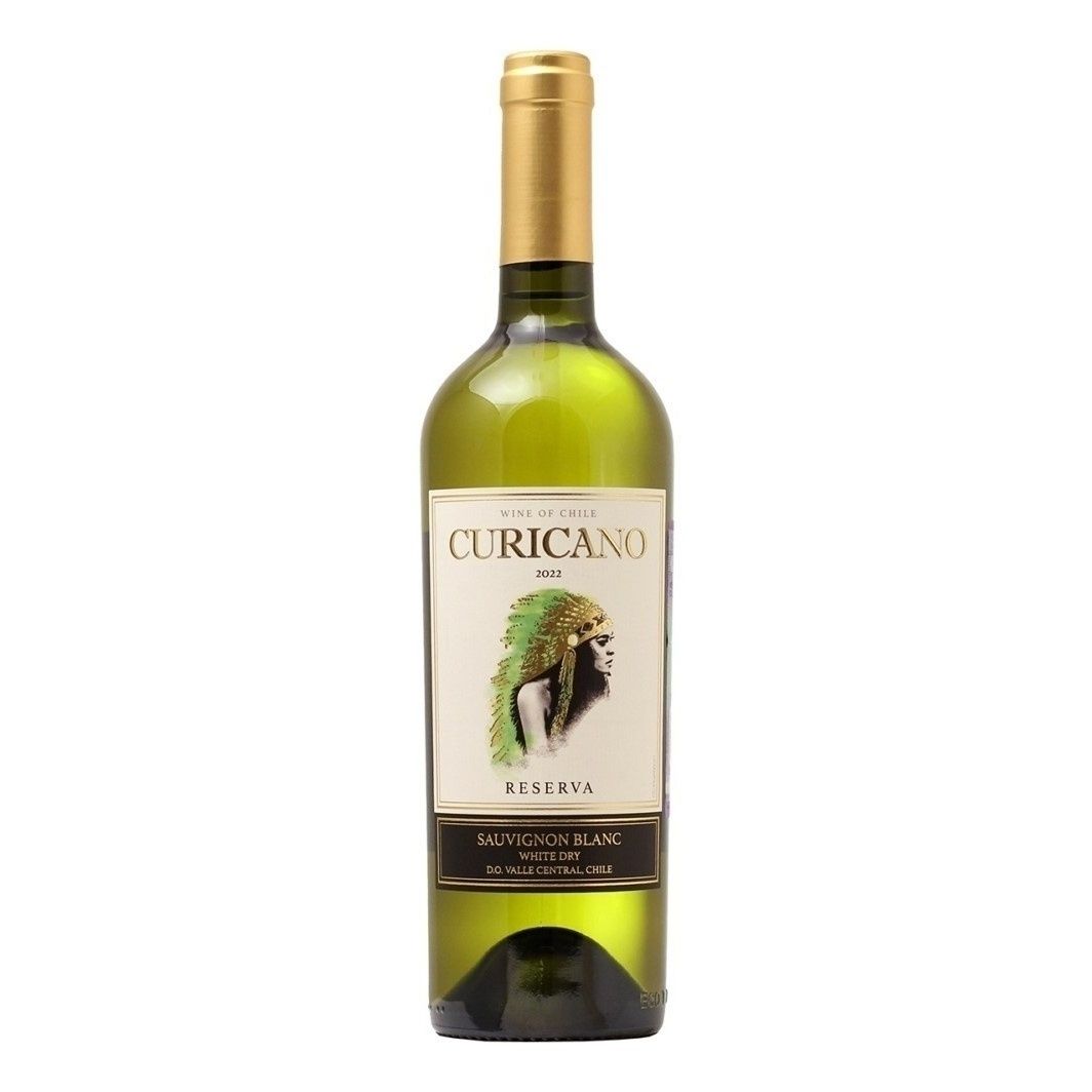Белое сухое вино Curicano Совиньон Блан 0,75 л