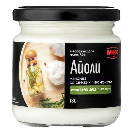 Майонез Принто 180 г 180 г