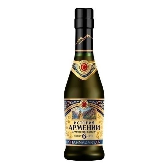 Коньяк История Армении КВ 0,25 л