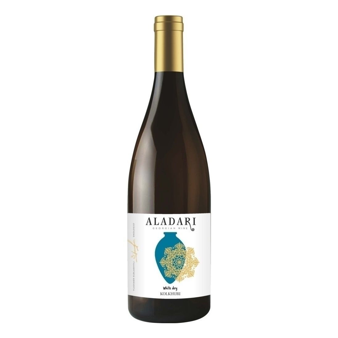 Белое сухое вино Aladari 0,75 л