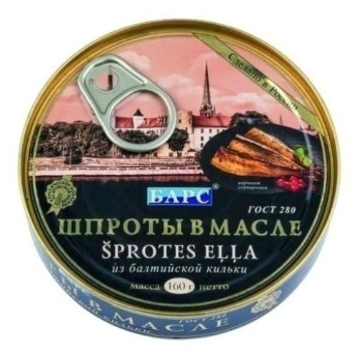 Шпроты Барс 240 г