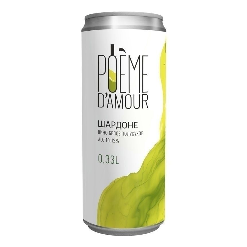 Poeme D'Amour полусухое 0,33 л