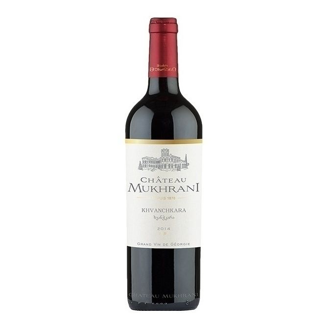 Красное полусладкое вино Chateau Mukhrani Хванчкара 0,75 л