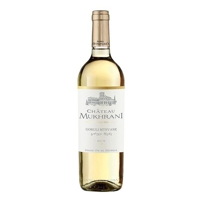 Белое сухое вино Chateau Mukhrani Мцване 0,75 л
