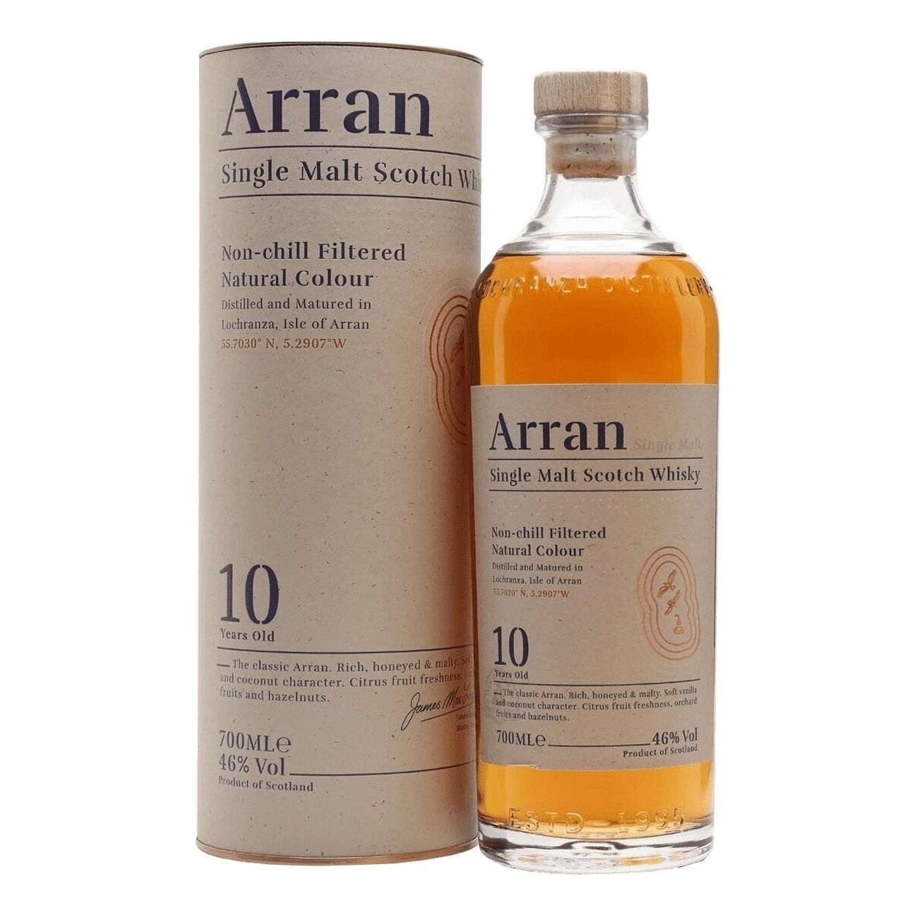 Виски Arran 10 лет 0,7 л