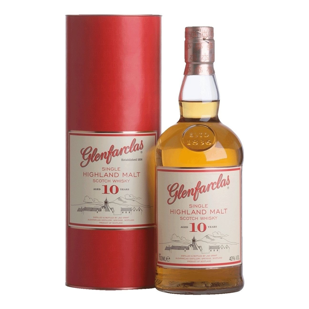 Виски GLENFARCLAS 10 лет 0,7 л