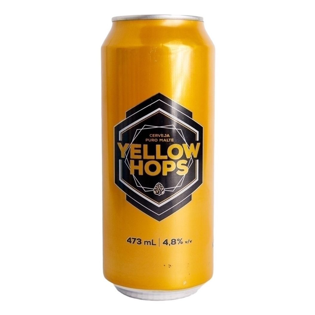Пиво Yellow Hops светлое 0,473 л