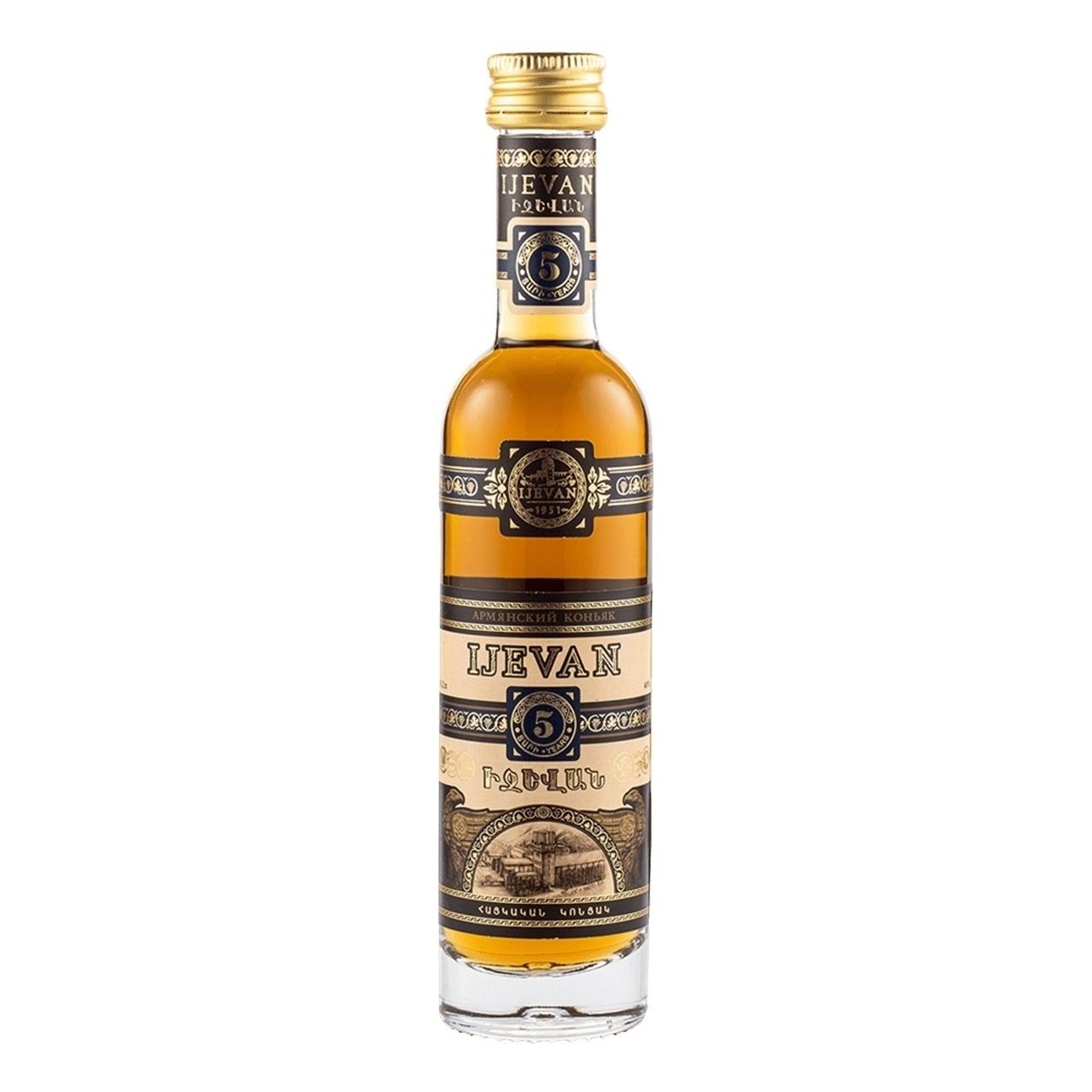 Коньяк Ijevan 5 лет 0,1 л