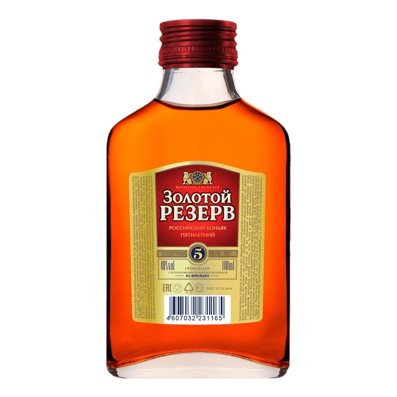Золотой Резерв 5 лет 0,1 л