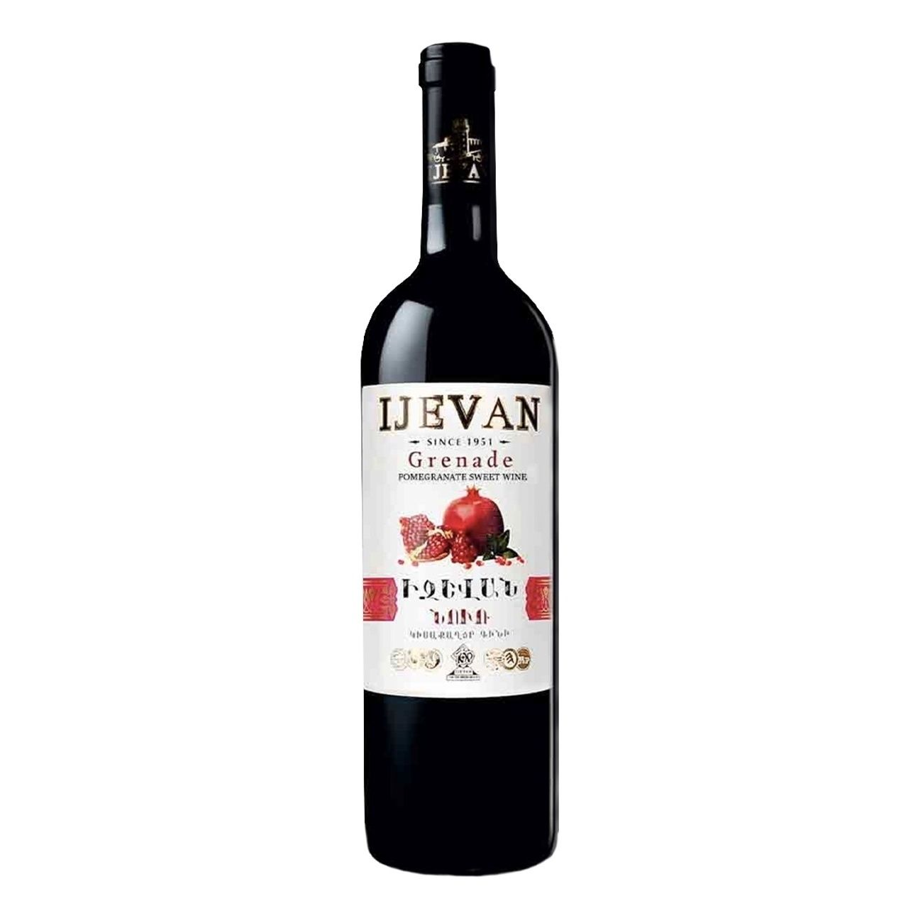 Красное полусладкое вино Ijevan 0,75 л