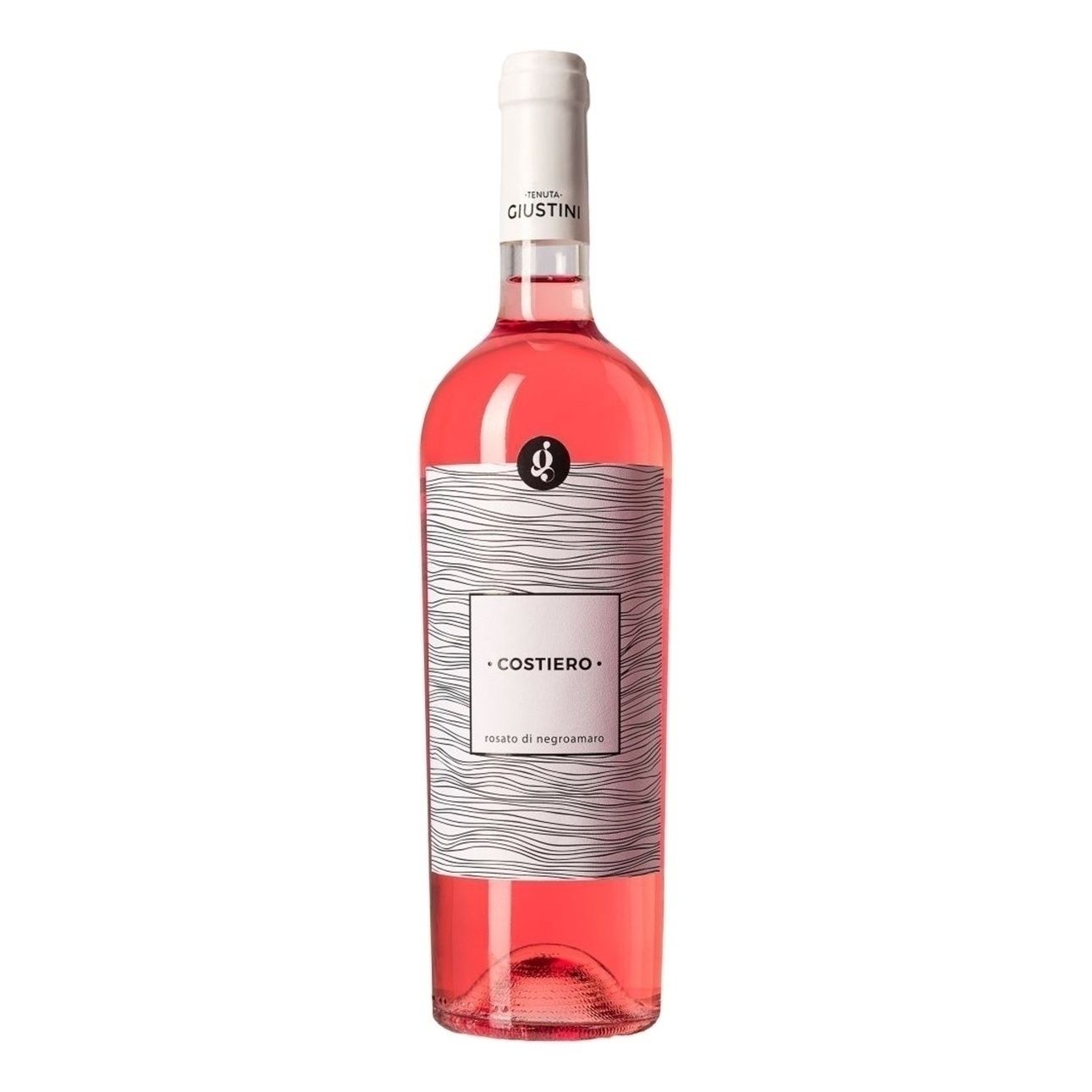 Розовое сухое вино Tenuta Giustini 0,75 л