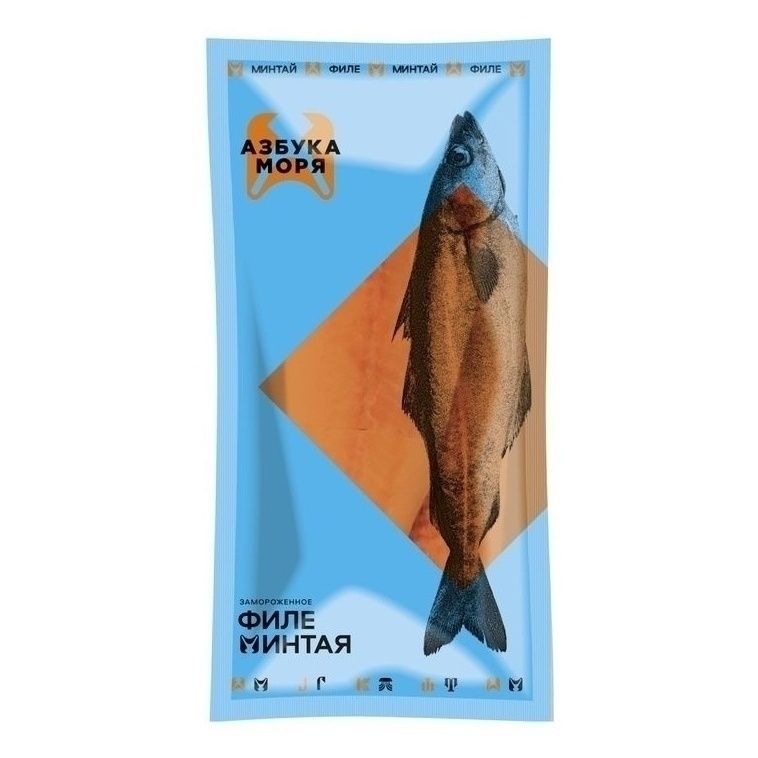 Минтай филе Азбука Моря 800 г