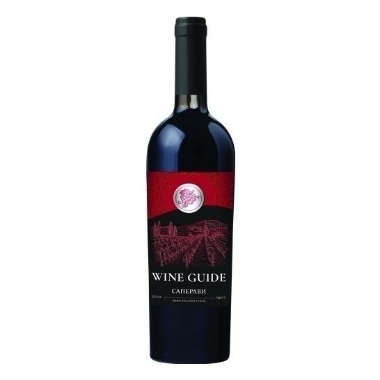 Красное сухое вино Wine Guide Саперави 0,75 л