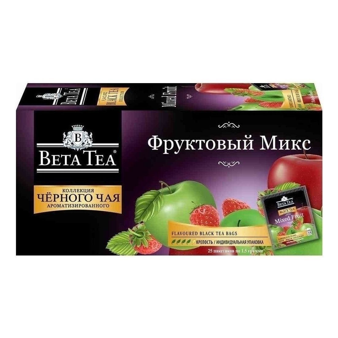 Чай Beta Tea в пакетиках 37.5 г
