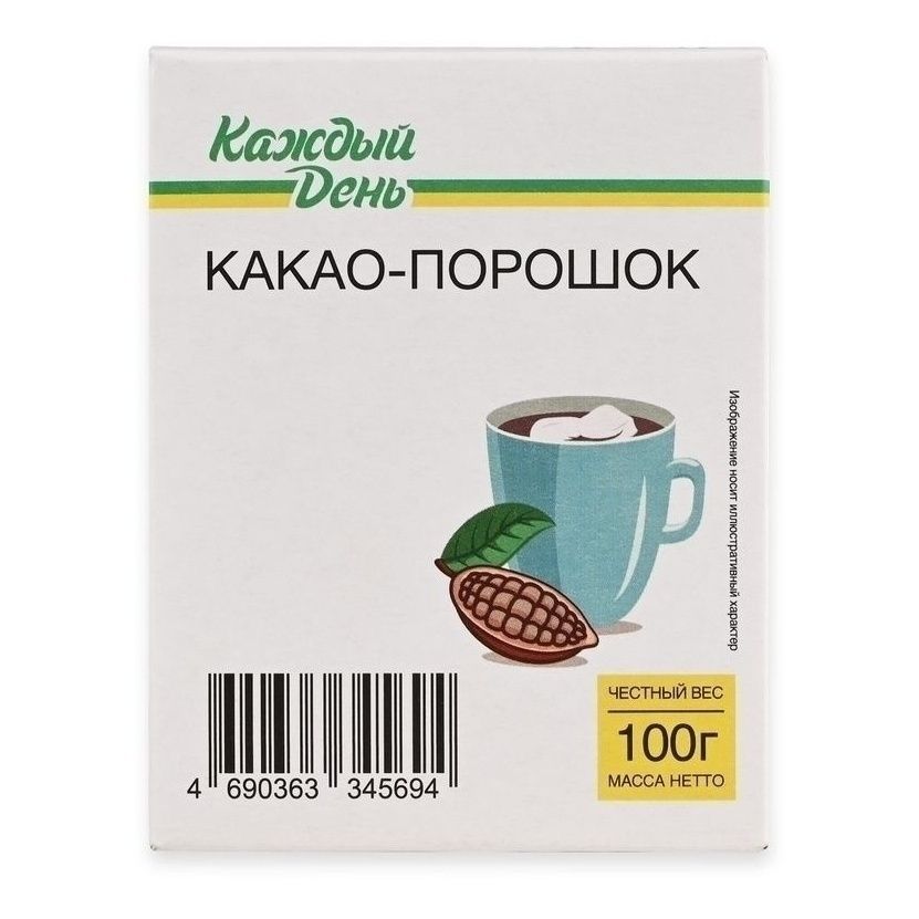Какао-порошок Каждый День 100 г