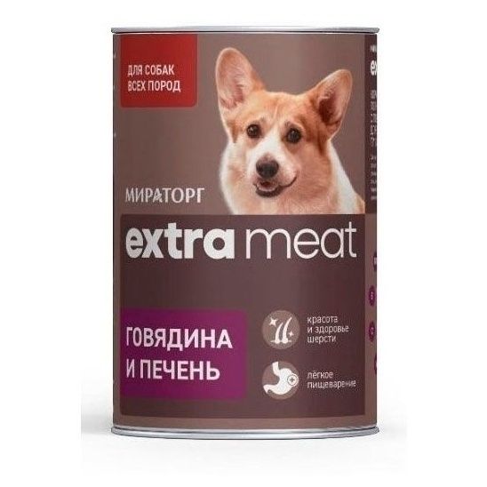 Влажный корм для собак Мираторг 425 г