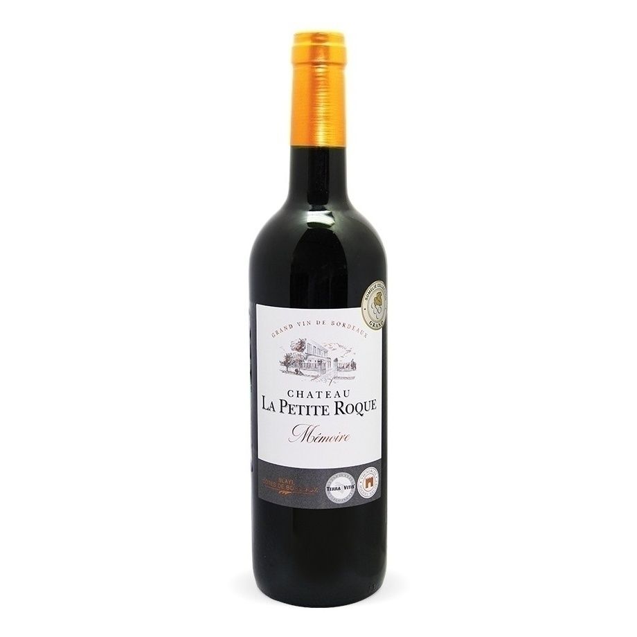 Красное сухое вино Chateau La Petite Roque 0,75 л