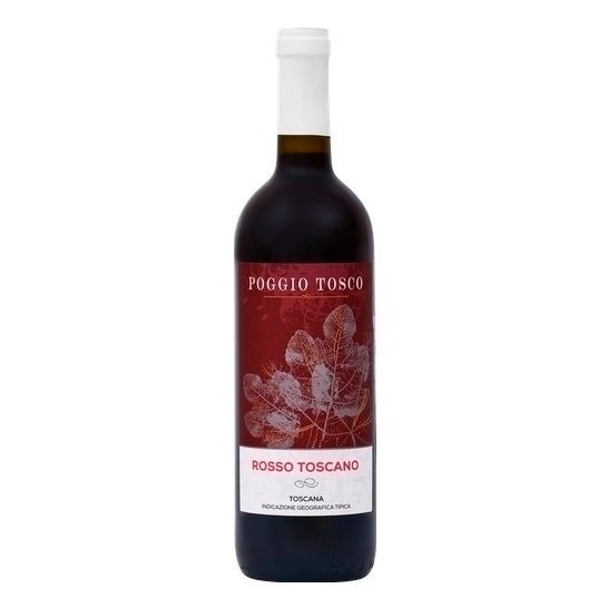 Красное сухое вино Poggio Tosco 0,75 л