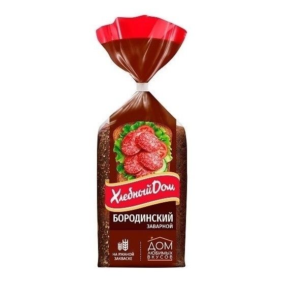 Хлеб бородинский Хлебный Дом 300 г