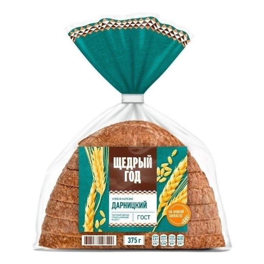 Хлеб Щедрый год 375 г