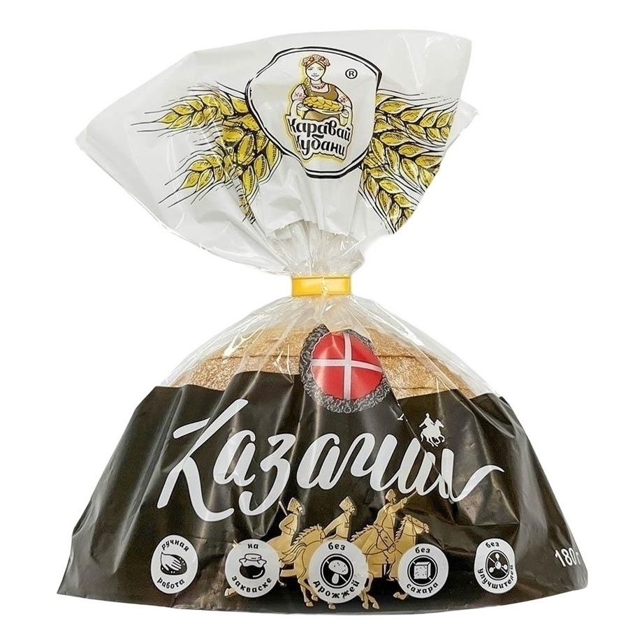 Хлеб пшеничный Каравай Кубани 180 г