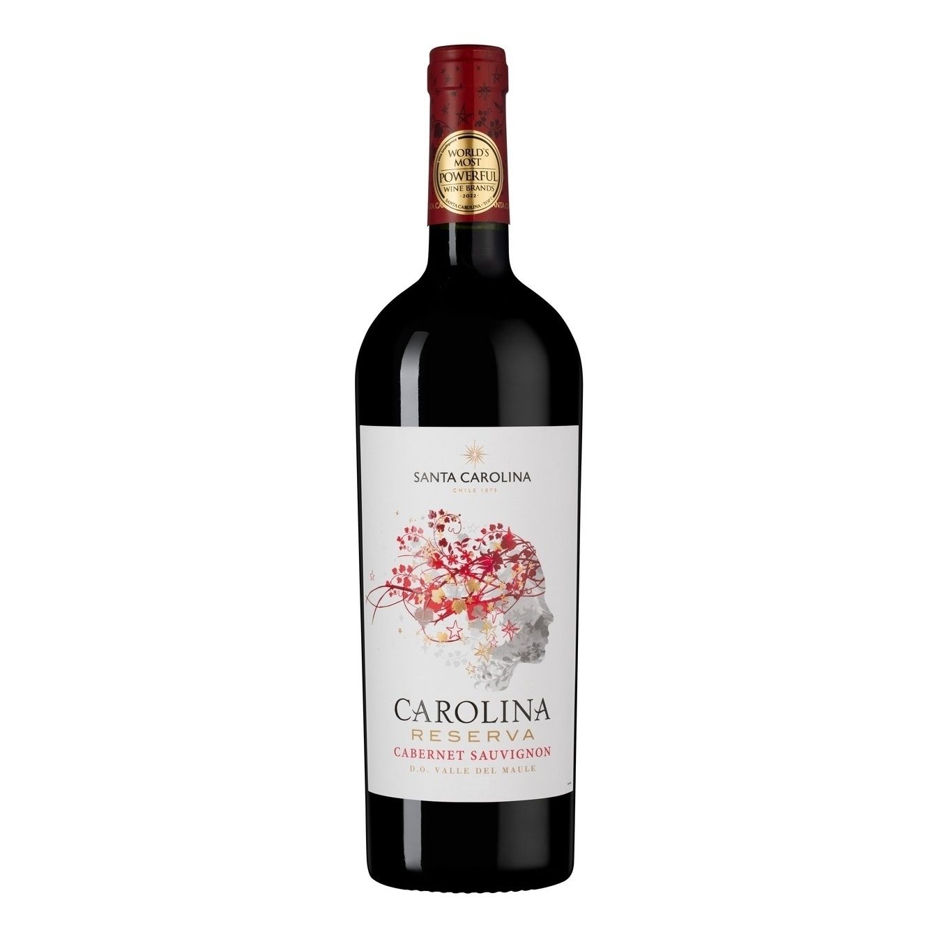 Красное сухое вино Santa Carolina Каберне Совиньон 0,75 л