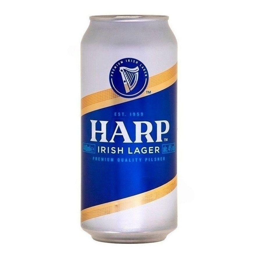 Пиво Harp светлое 0,44 л