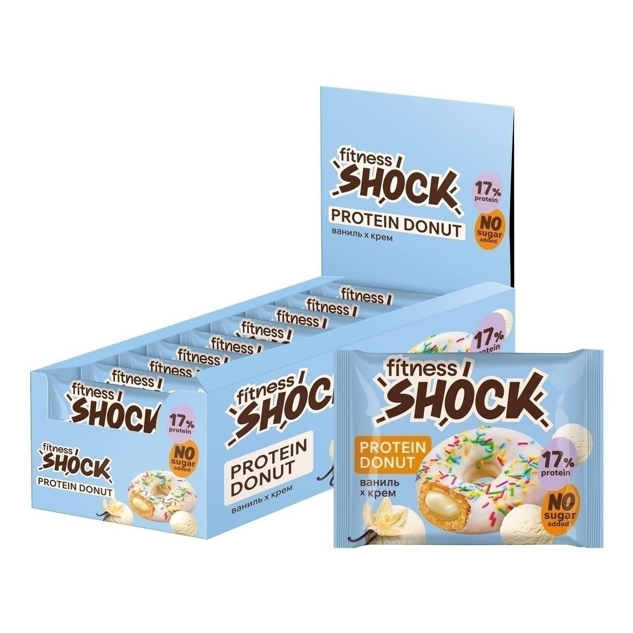 Торт FitnesShock 630 г