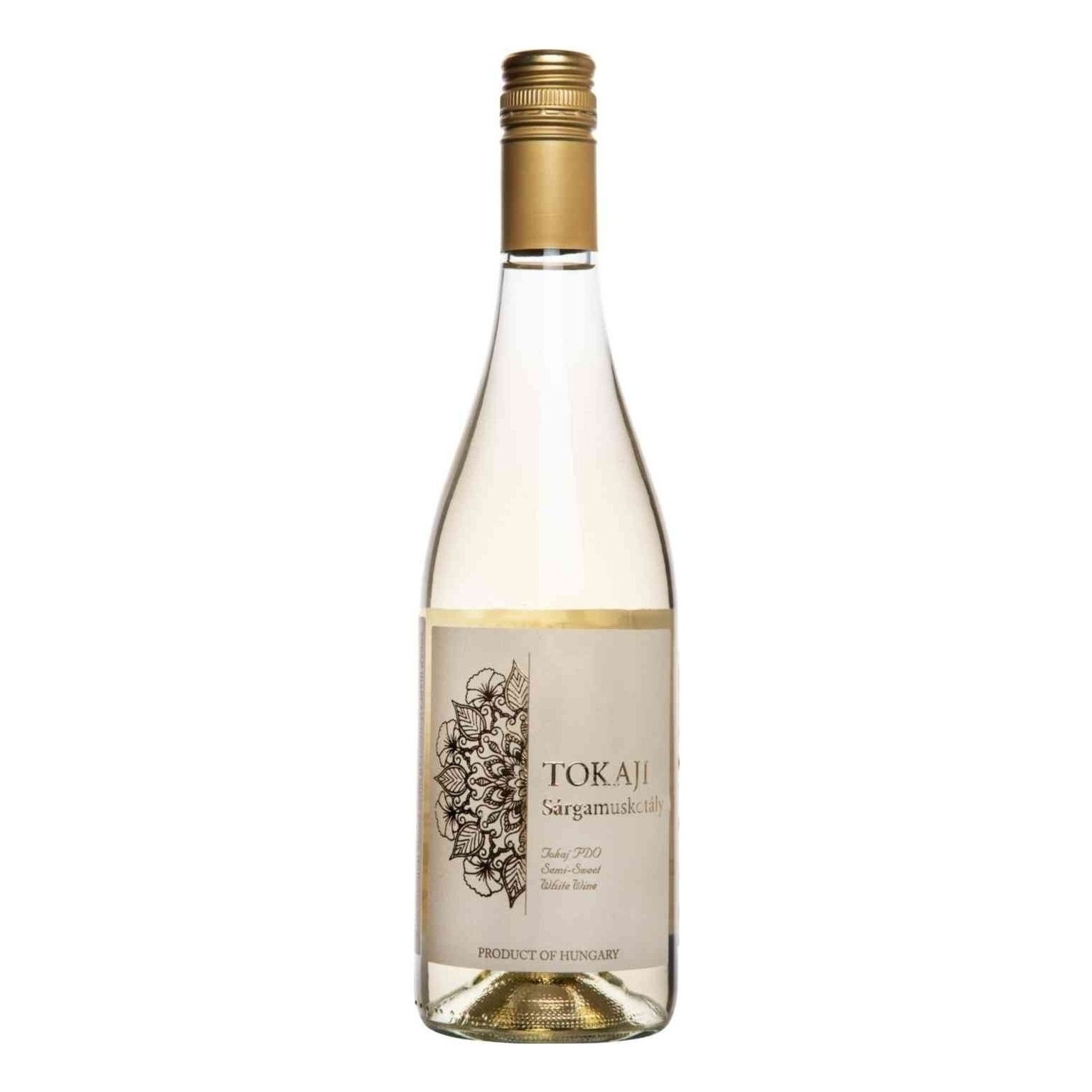 Белое полусладкое вино Tokaji 0,75 л