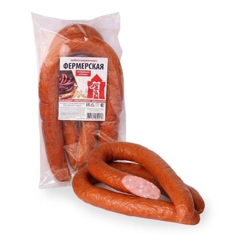 Колбаса полукопченая Первый Мясокомбинат 1 кг