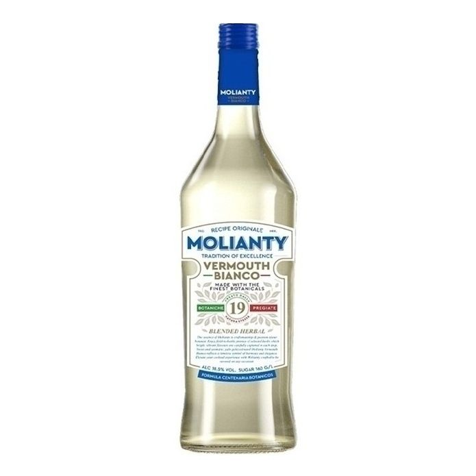 Вермут бьянко Molianty 1 л