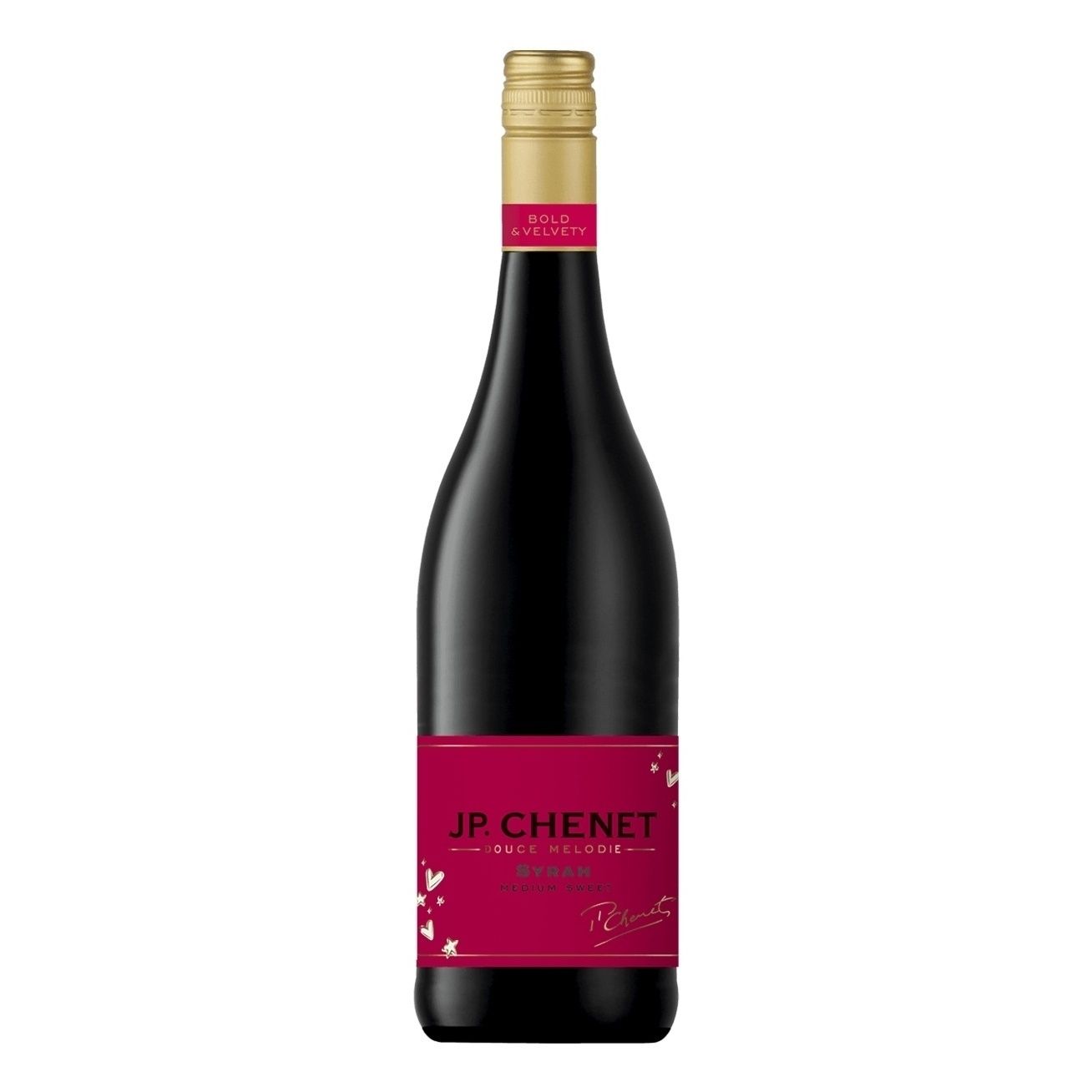 Красное полусладкое вино JP. Chenet Шираз 0,75 л