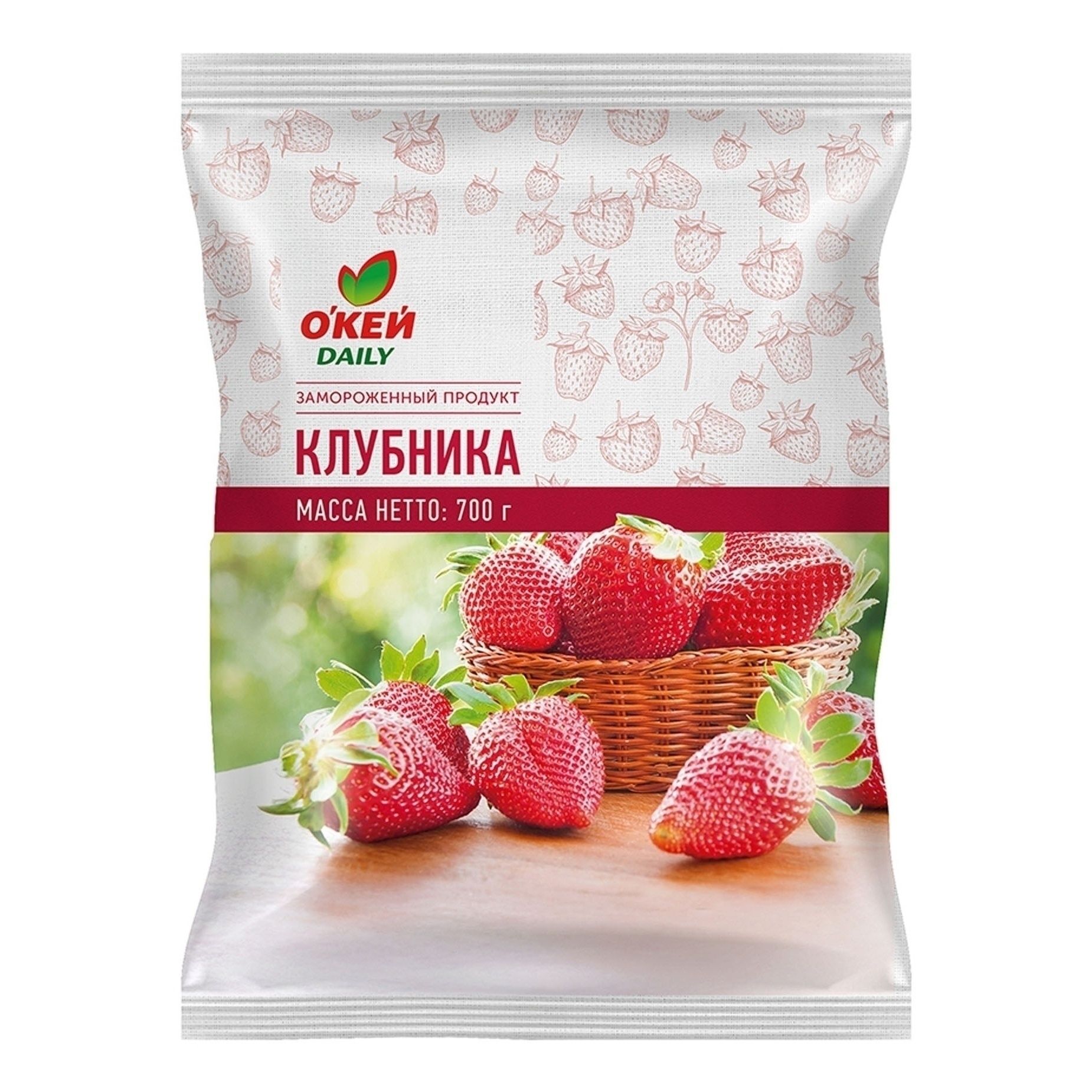 Клубника О'кей Daily 700 г