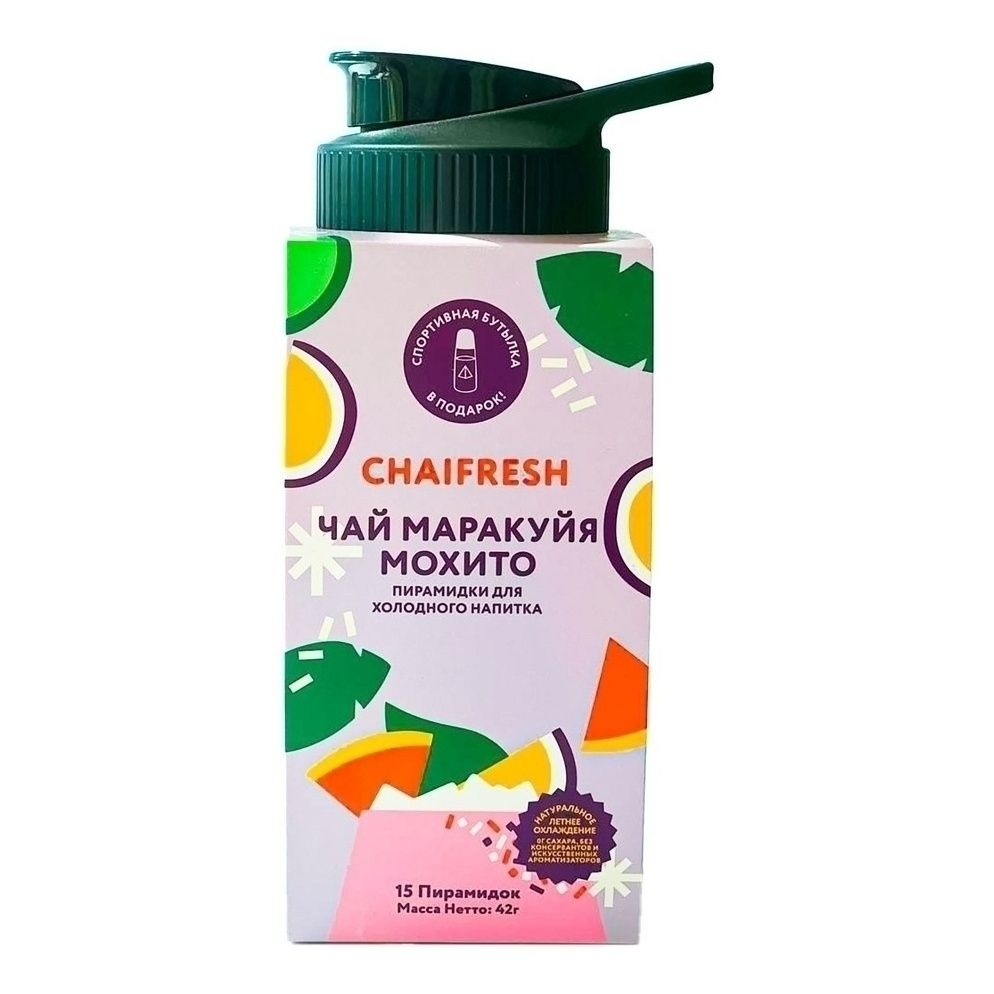 Зеленый чай Chai Fresh в пирамидках 42 г